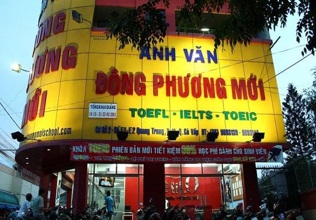 Đông Phương Mới là Top 10 Trung tâm tiếng Anh tốt nhất tại Quận Gò Vấp, TP. Hồ Chí Minh