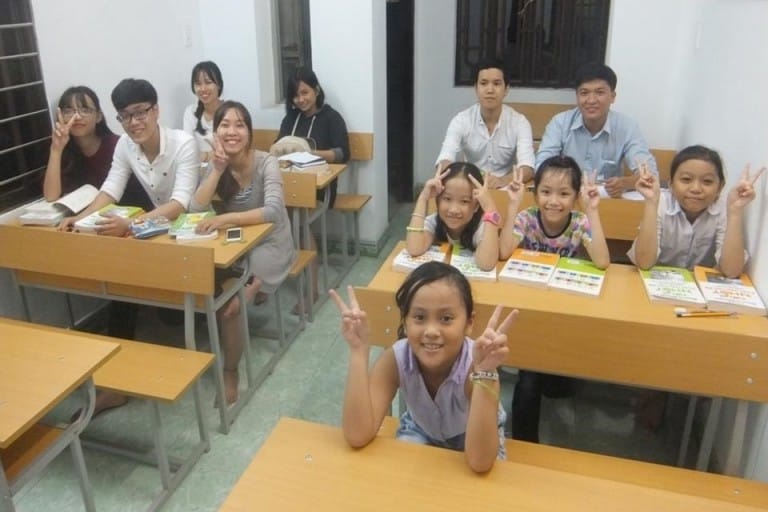 Lớp học sơ cấp tại trung tâm Nhật ngữ Đông Kinh Nghĩa Thục (Nguồn: Nhật ngữ Đông Kinh Nghĩa Thục)